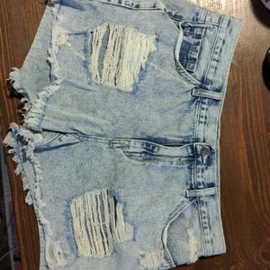 Jean shorts